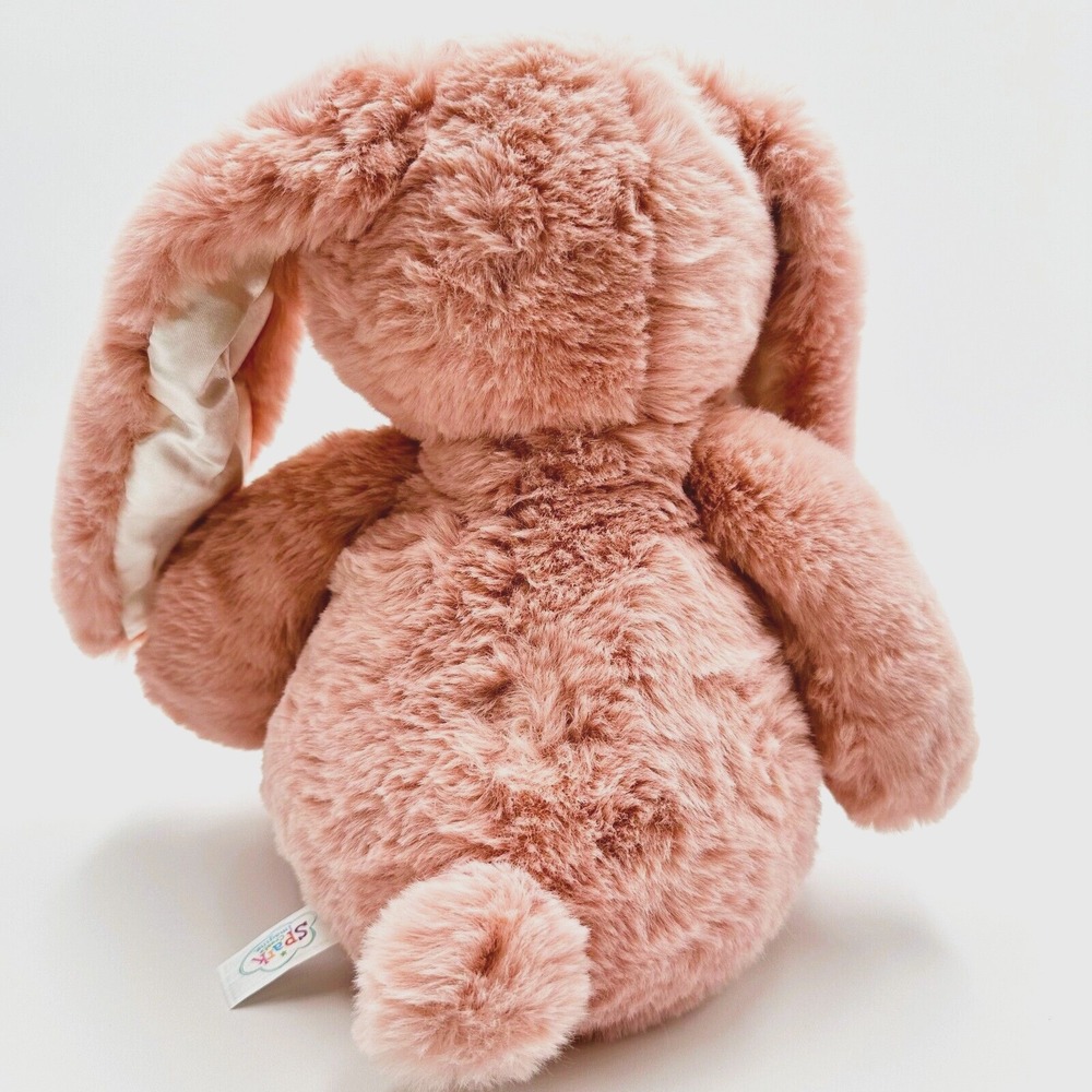 Spark Create Imagine Pink Bunny Rabbit Plush Stuffed Animal Toy Rattle Baby Soft - Picture 7 of 11
